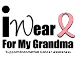 Endometrial Cancer (Grandma) T-Shirts Endometrial Cancer (Grandma) T-Shirts