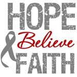 Hope Grey Ribbon T-Shirts & Gifts Hope Grey Ribbon T-Shirts & Gifts