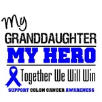Colon Cancer Hero Granddaughter Shirts & Gifts Colon Cancer Hero Granddaughter Shirts & Gifts