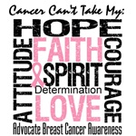 Breast Cancer Can't Take My Hope Shirts & Gifts Breast Cancer Can't Take My Hope Shirts & Gifts