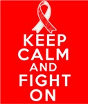 Oral Cancer Keep Calm Fight On Shirts Oral Cancer Keep Calm Fight On Shirts