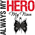 Melanoma Always My Hero My Nephew T-Shirts Melanoma Always My Hero My Nephew T-Shirts