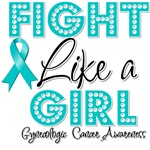 Fight Like a Girl Gynecologic Cancer Shirts Fight Like a Girl Gynecologic Cancer Shirts