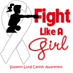 Lung Cancer Fight Like A Girl Knockout Shirts Lung Cancer Fight Like A Girl Knockout Shirts