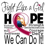 Fight We Can Do It Throat Cancer Shirts Fight We Can Do It Throat Cancer Shirts