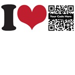 QR Custom I Heart QR Custom I Heart