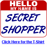 Secret Shopper T-Shirt and Gifts