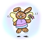 Easter Angel Bunny Easter Angel Bunny