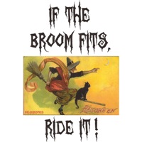 If the broom fits ride it witch If the broom fits ride it witch