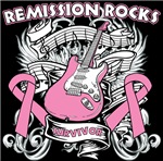 Remission Rocks Breast Cancer Shirts Remission Rocks Breast Cancer Shirts
