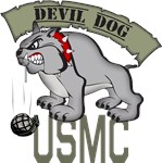 USMC Marine Devil Dog USMC Marine Devil Dog