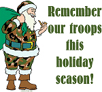 Camo Santa - Remember our Troops Camo Santa - Remember our Troops