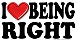 I Heart (Love) Being Right I Heart (Love) Being Right