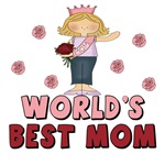 World's Best Mom T-shirt Design World's Best Mom T-shirt Design