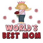 World's Best Mom T-shirt Design