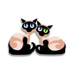 Siamese Cat Twins T-Shirts and Gifts!