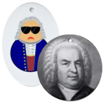 Classical Music Composers Christmas Ornaments