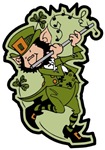 St. Patrick's day Leprechaun with Flute St. Patrick's day Leprechaun with Flute