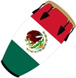 Conga Mexico Flag band t-shirts gifts Conga Mexico Flag band t-shirts gifts