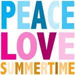 Peace Love Summertime Tees Gifts Peace Love Summertime Tees Gifts