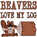 Beavers Love My Log Beavers Love My Log