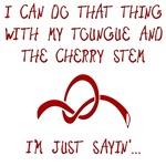 Tongue & Cherry Stem Tongue & Cherry Stem
