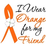 I Wear Orange Flower Friend Leukemia Shirts I Wear Orange Flower Friend Leukemia Shirts