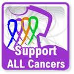 Support ALL Cancers Awareness Ribbon Shirts Support ALL Cancers Awareness Ribbon Shirts