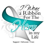 Cervical Cancer Hero in My Life Shirts Cervical Cancer Hero in My Life Shirts