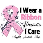 Because I Care Breast Cancer Shirts Because I Care Breast Cancer Shirts