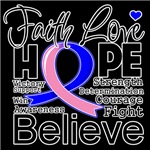 Faith Hope Male Breast Cancer Shirts Faith Hope Male Breast Cancer Shirts