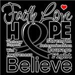Faith Hope Skin Cancer Shirts Faith Hope Skin Cancer Shirts