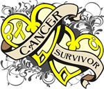 Sarcoma Cancer Survivor Double Heart Shirts Sarcoma Cancer Survivor Double Heart Shirts