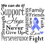 Esophageal Cancer Supportive Words Shirts Esophageal Cancer Supportive Words Shirts