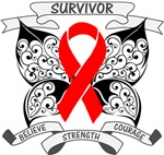 Blood Cancer Survivor Butterfly Strength Shirts Blood Cancer Survivor Butterfly Strength Shirts