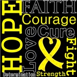 Hope Faith Courage Ewing Sarcoma Shirts Hope Faith Courage Ewing Sarcoma Shirts