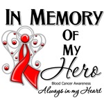 In Memory of My Hero Blood Cancer Shirts In Memory of My Hero Blood Cancer Shirts