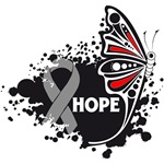 Hope Grunge Butterfly Brain Cancer Shirts Hope Grunge Butterfly Brain Cancer Shirts