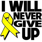 I Will Never Give Up Testicular Cancer Shirts I Will Never Give Up Testicular Cancer Shirts