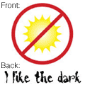 I like the dark I like the dark