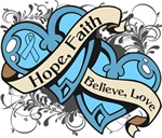 Prostate Cancer Hope Hearts Shirts Prostate Cancer Hope Hearts Shirts
