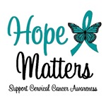 Hope Matters Cervical Cancer T-Shirts & Gifts Hope Matters Cervical Cancer T-Shirts & Gifts