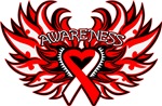 Oral Cancer Heart Wings Shirts Oral Cancer Heart Wings Shirts