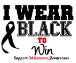 Melanoma I Wear Black To Win Shirts Melanoma I Wear Black To Win Shirts