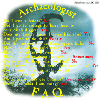 Archaeologist FAQ