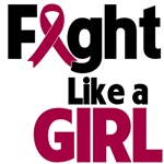 Fight Like a Girl Ribbon Shirts Fight Like a Girl Ribbon Shirts