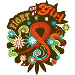Kidney Cancer Retro Fight Like A Girl Shirts Kidney Cancer Retro Fight Like A Girl Shirts