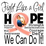 Fight We Can Do It Endometrial Cancer Shirts Fight We Can Do It Endometrial Cancer Shirts