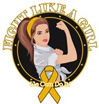 Appendix Cancer Fight Like A Girl Rosie Shirts Appendix Cancer Fight Like A Girl Rosie Shirts