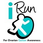 I Run For Ovarian Cancer Awareness T-Shirts I Run For Ovarian Cancer Awareness T-Shirts